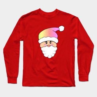 CUTE Santa Hat Long Sleeve T-Shirt